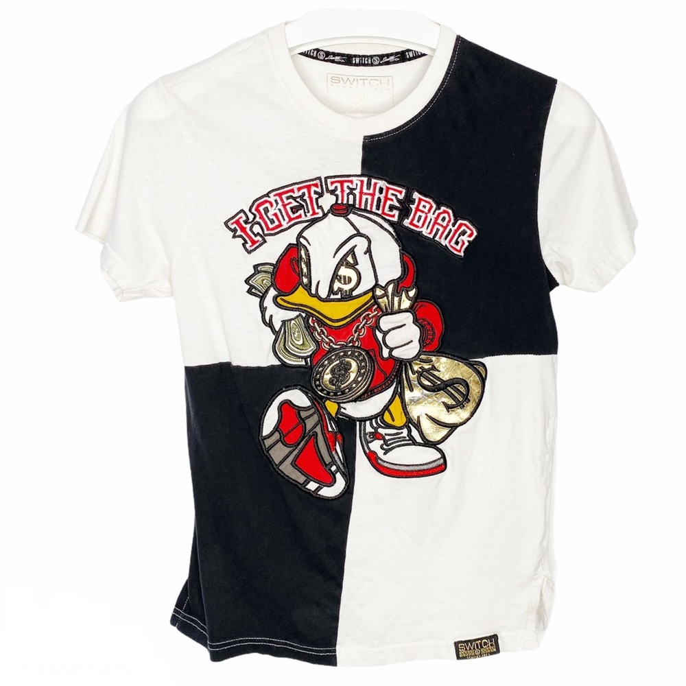 SWITCH REMARKABLE  “I Get the Bag” Money Duck T-shirt
